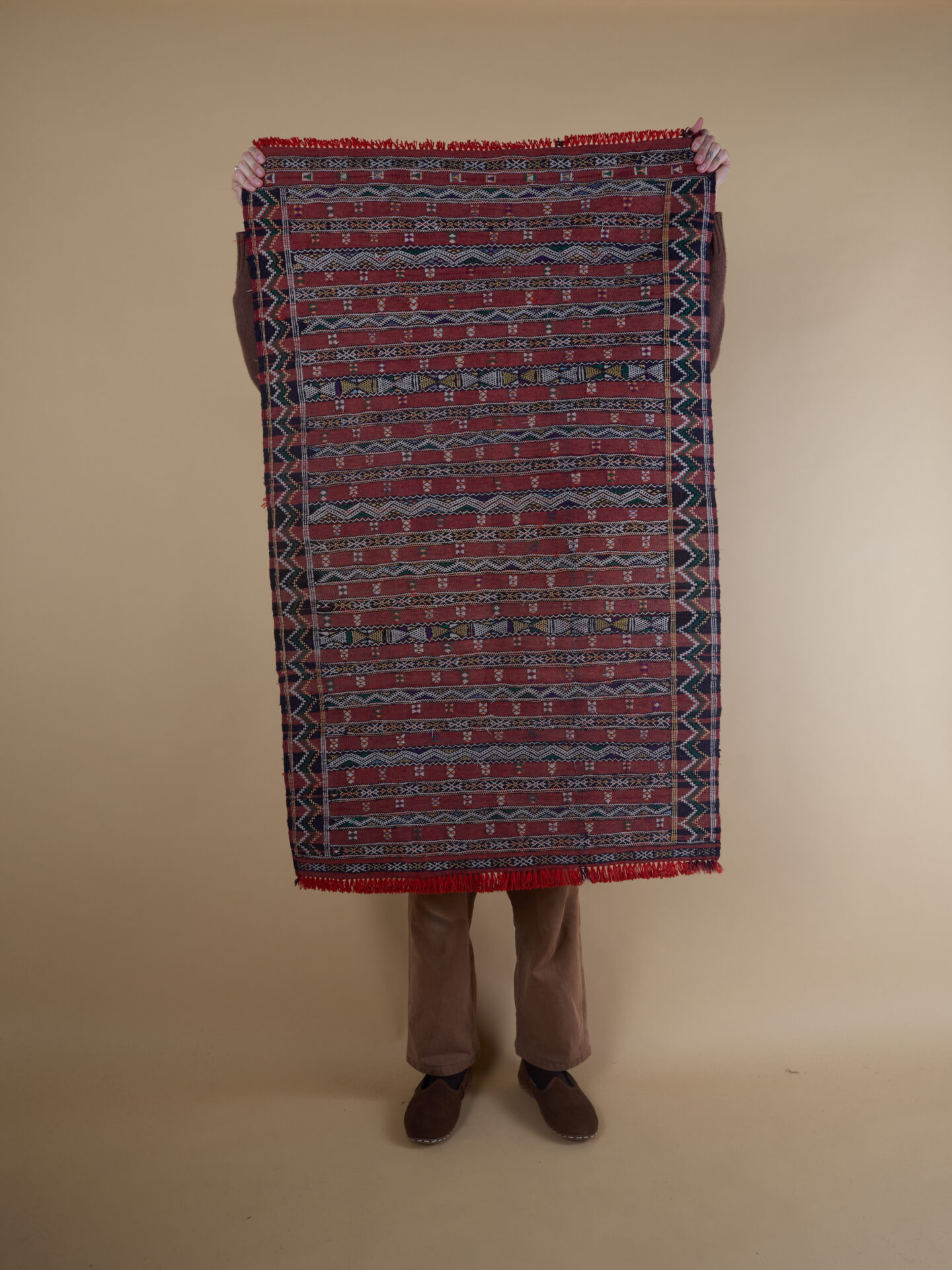 Vintage Moroccan Kilim 137cm x 86cm | MAHALA