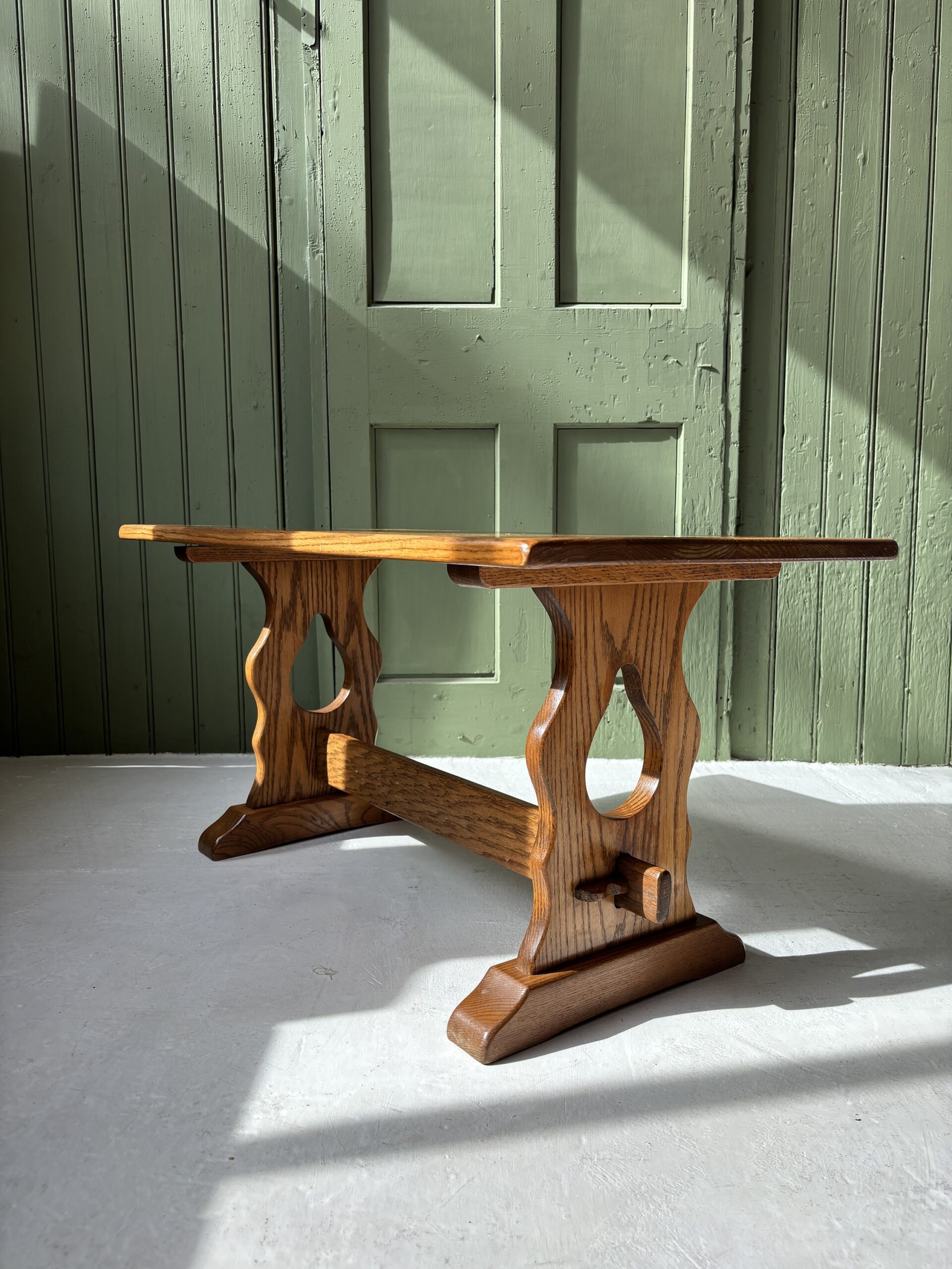 Vintage Jaycee Furniture Oak Coffee Table | MAHALA