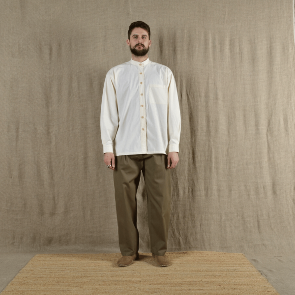 Gardener Trousers | Khaki Cotton Twill