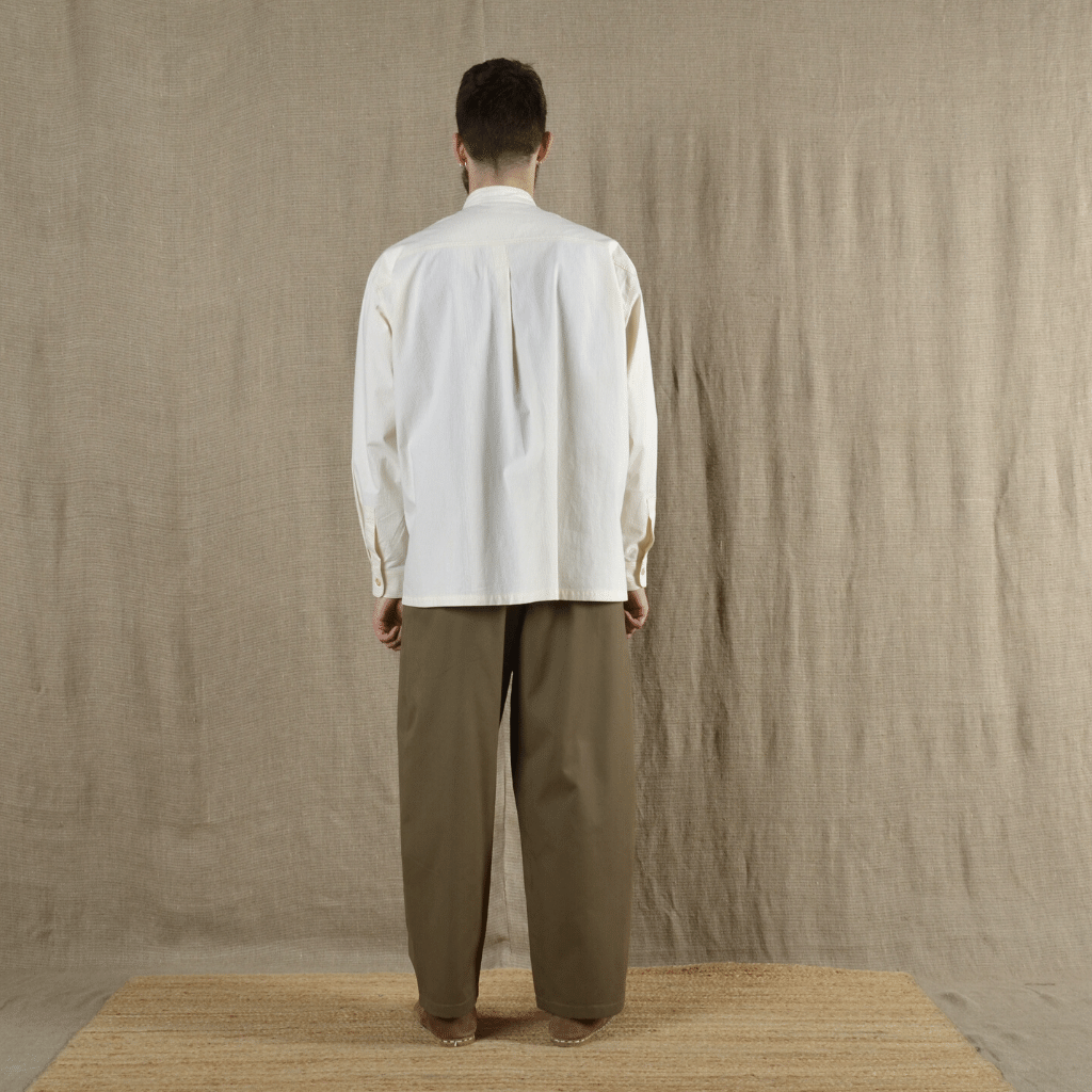 Gardener Trousers | Khaki Cotton Twill