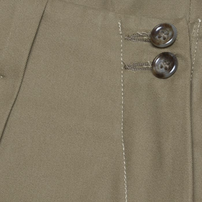 Gardener Trousers | Khaki Cotton Twill - Image 7