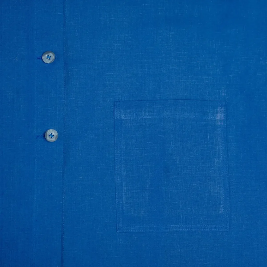 Levin Jacket | Cobalt Irish Linen