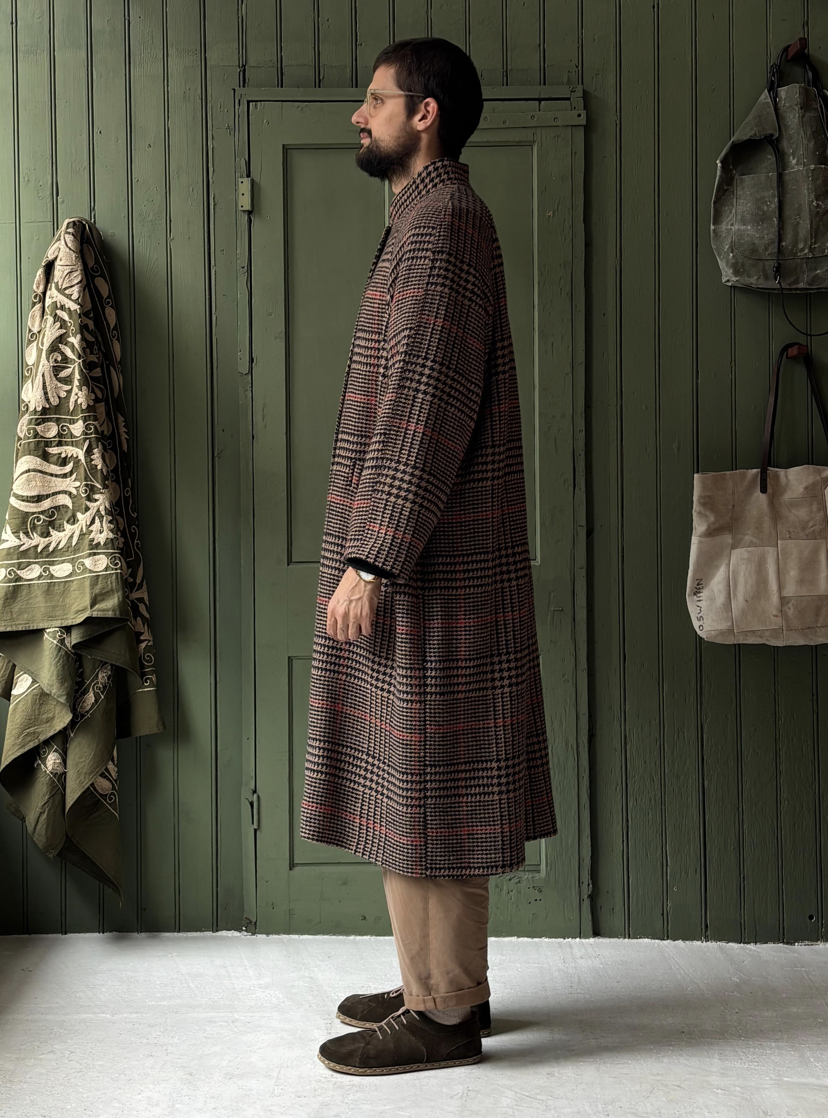 Hansom Overcoat | Classic Brown Tweed - Image 2
