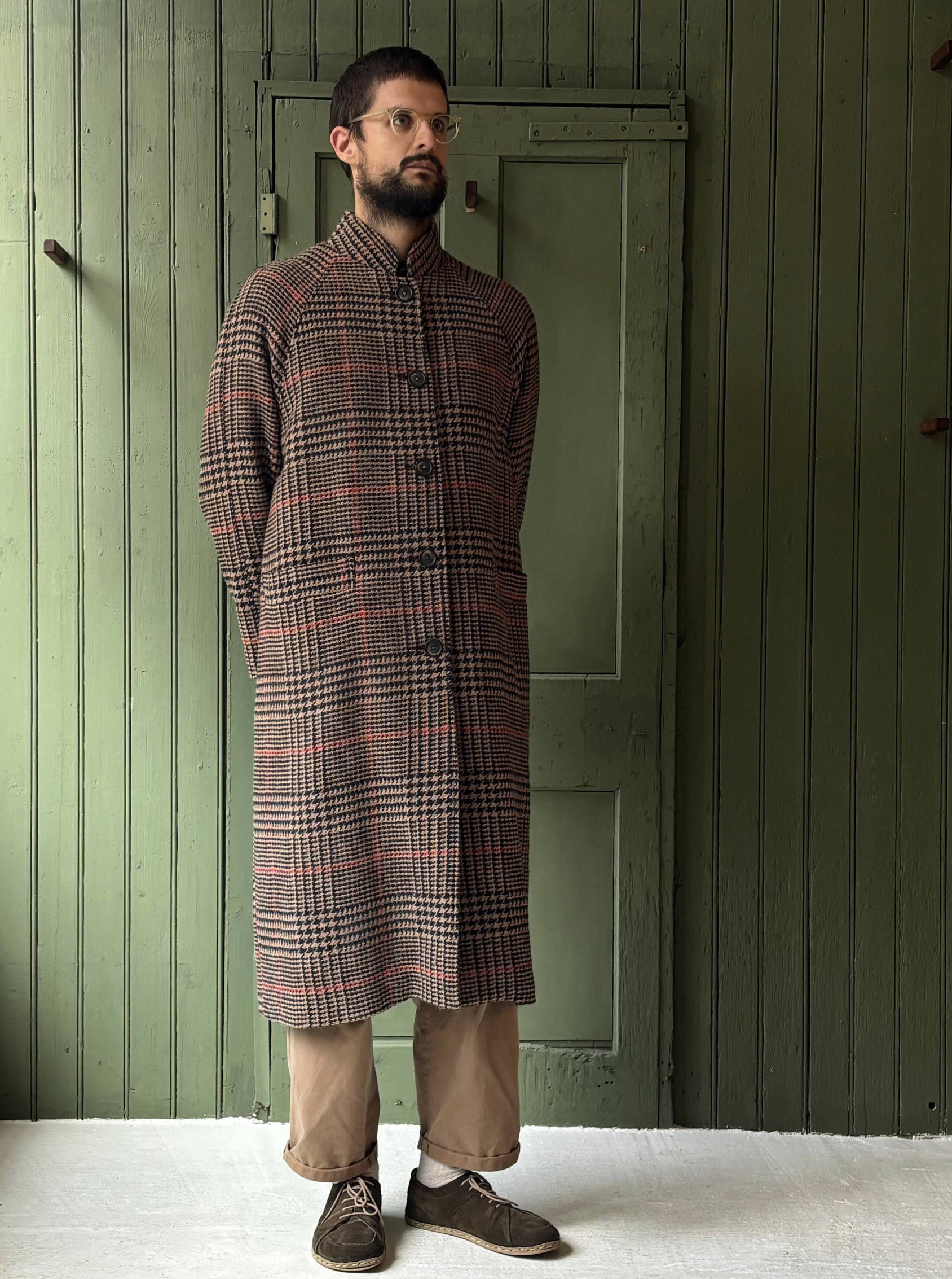 Hansom Overcoat | Classic Brown Tweed - Image 3