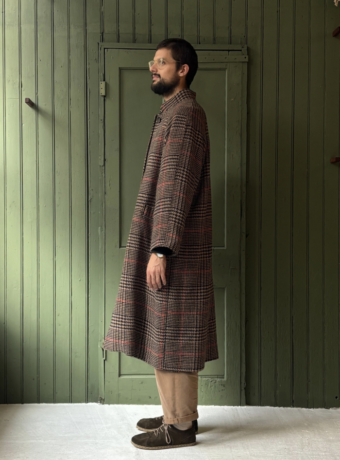 Hansom Overcoat | Classic Brown Tweed - Image 4