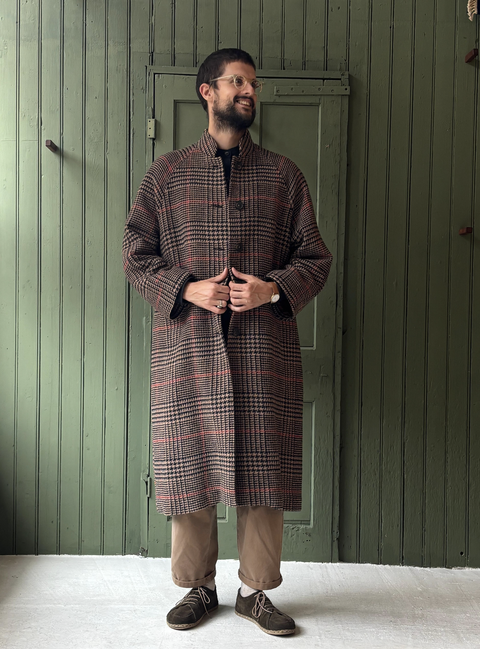 Hansom Overcoat | Classic Brown Tweed - Image 6
