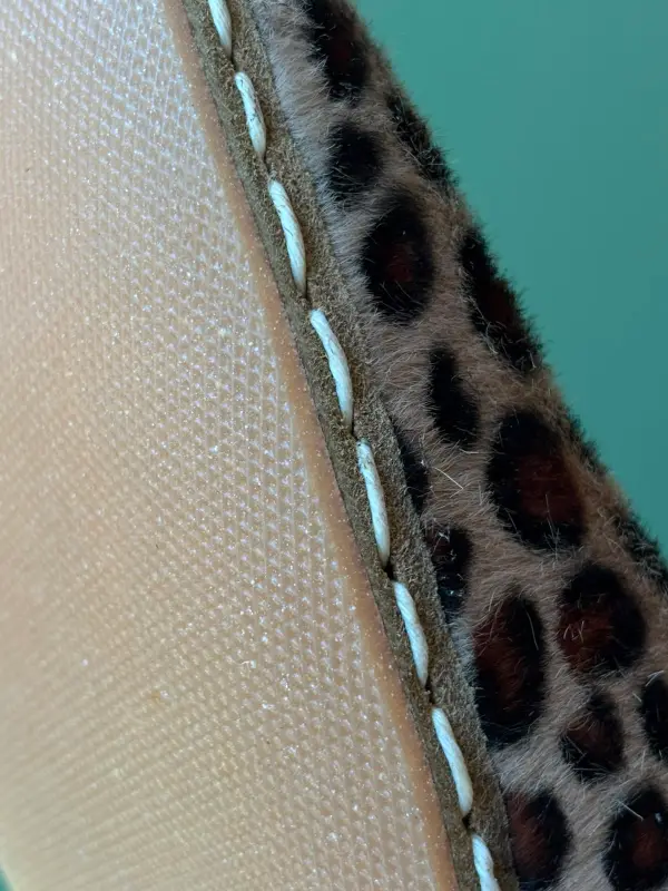 Barefoot Yemeni Shoes | Leopard Print