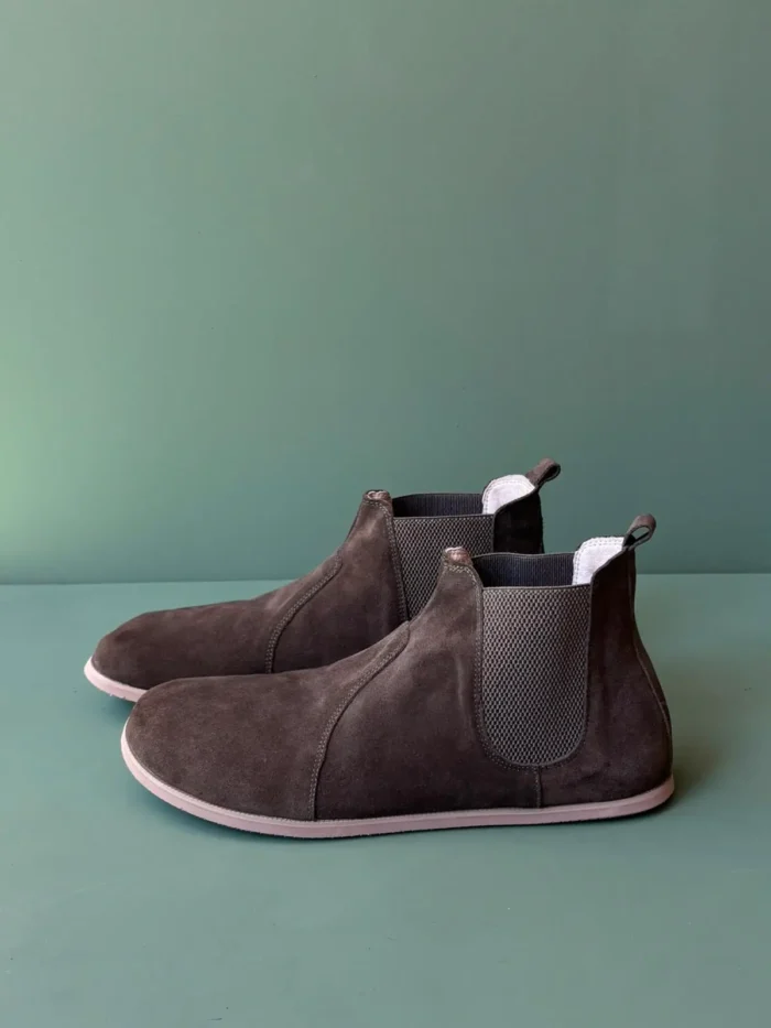 Barefoot Yemeni Boots | Olive Suede - Image 3