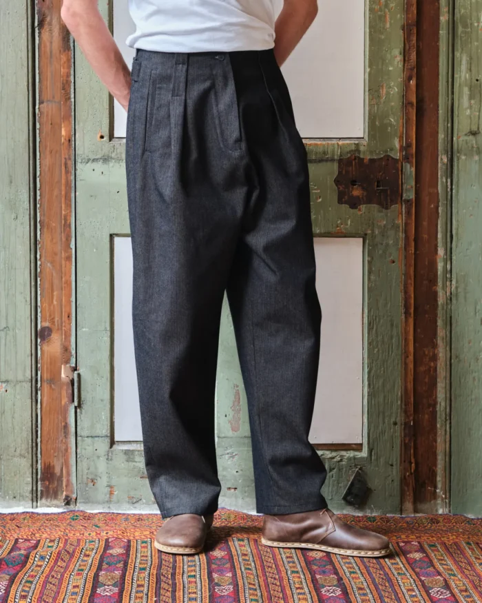 Gardener Trousers | Dark Heavy Denim - Image 2