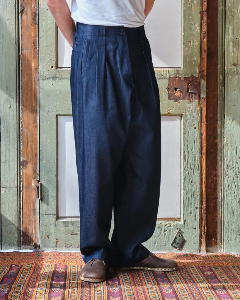 Gardener Trousers | Blue Lightweight Denim