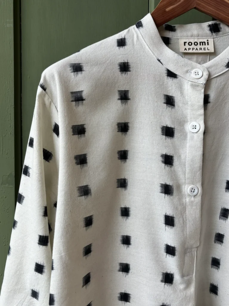 Etta Blouse | Double Ikat