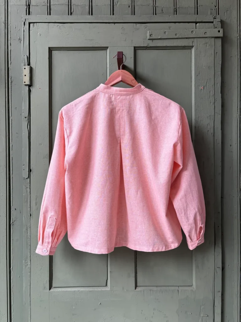 Etta Blouse | Pink Cotton