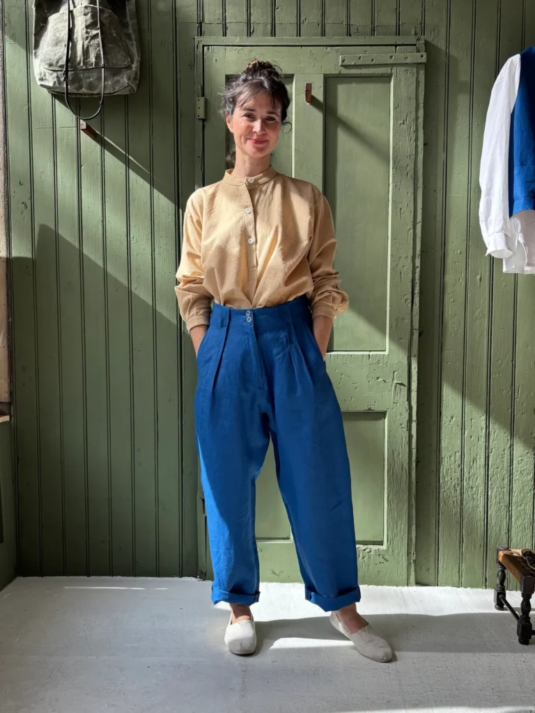 Etta Blouse | Yellow Cotton