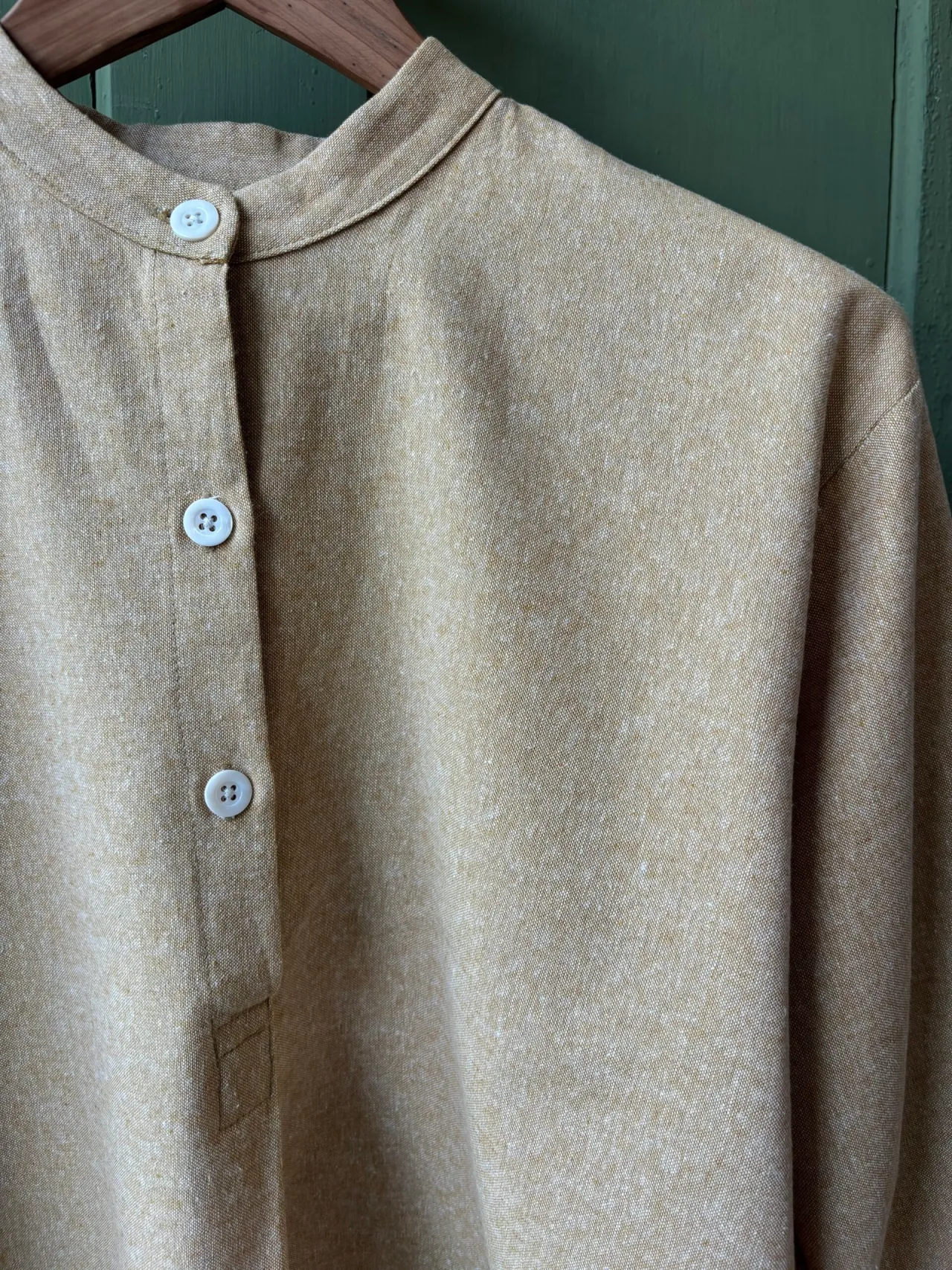 Etta Blouse | Yellow Cotton - Image 1