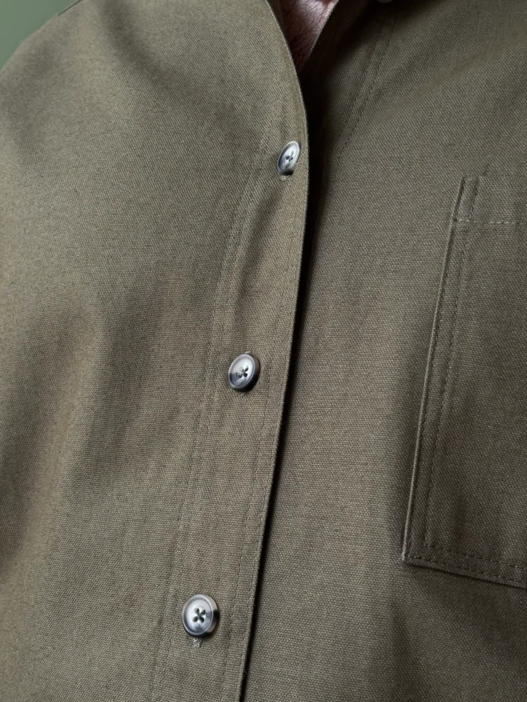 Panza Shirt | Olive Heavy Cotton