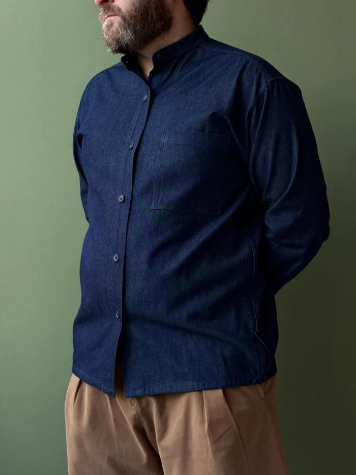 Panza Shirt | Blue Denim - Image 1