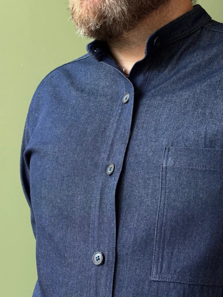 Panza Shirt | Blue Denim