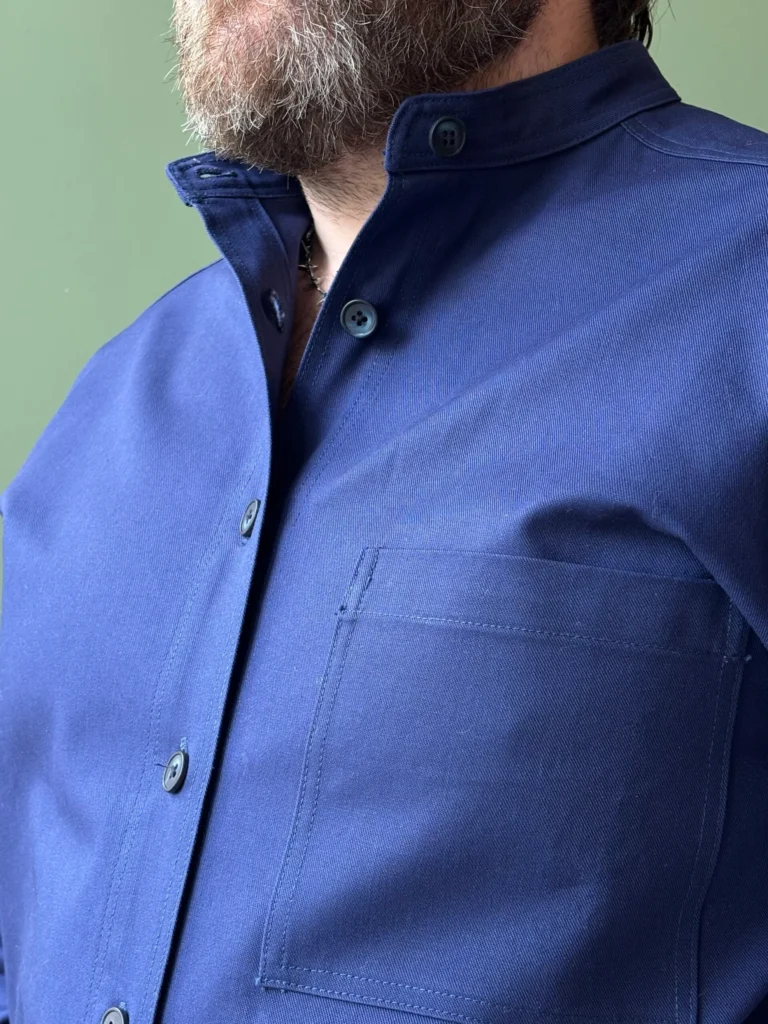 Panza Shirt | Cobalt Heavy Cotton