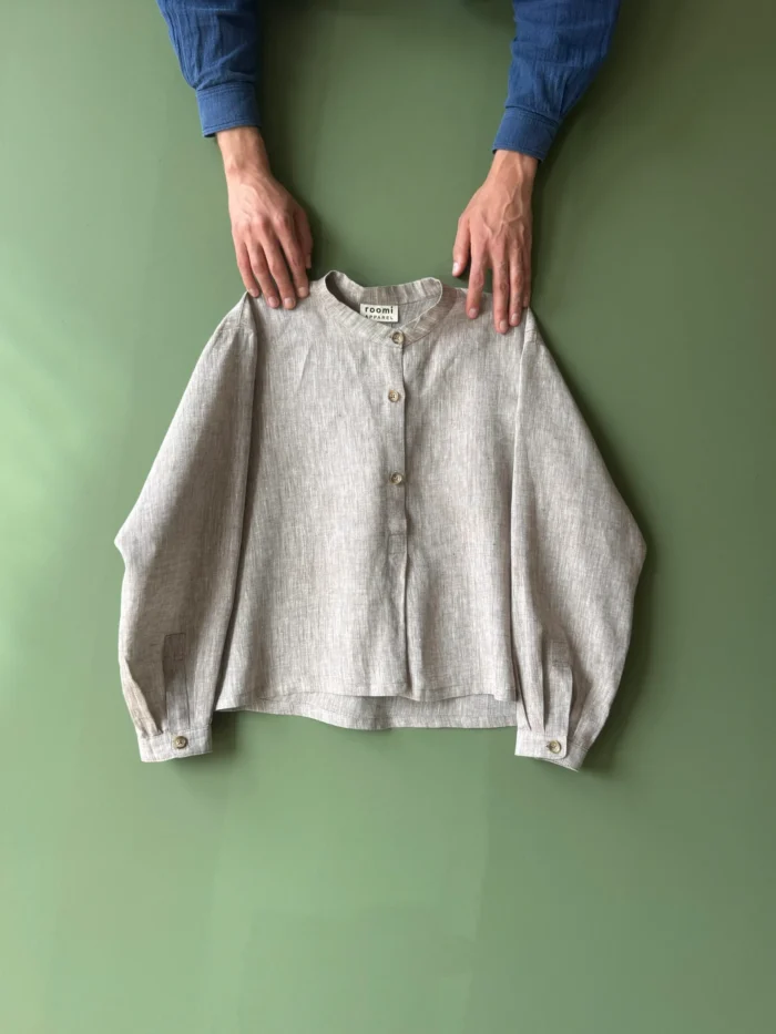 Etta Blouse | Natural Irish Linen - Image 1