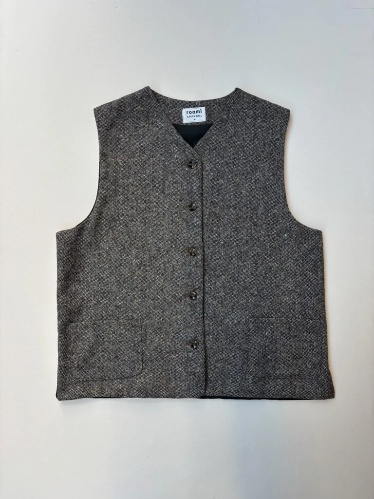 Kamali Waistcoat | Flecked Tweed