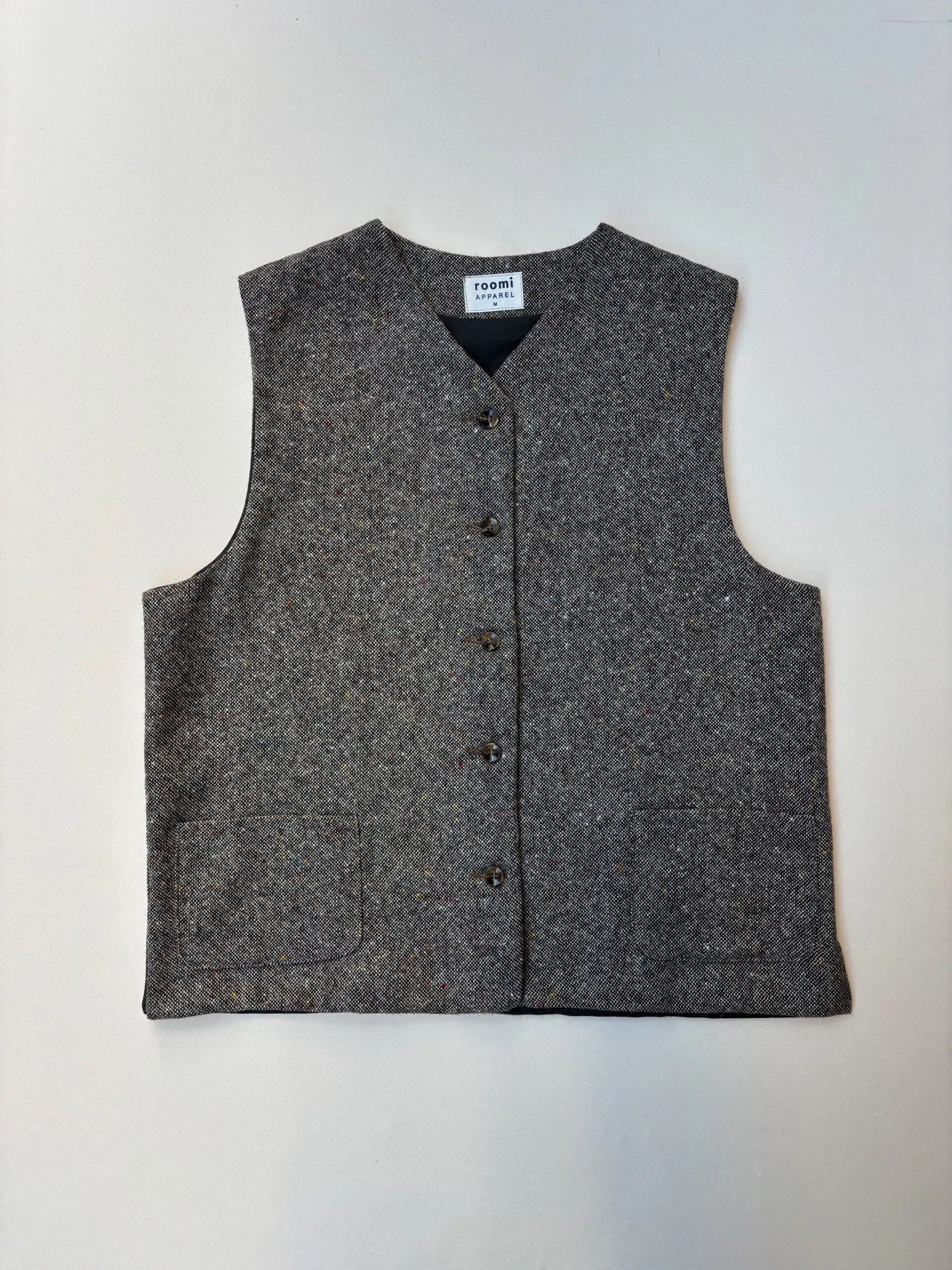 Kamali Waistcoat | Flecked Tweed - Image 1