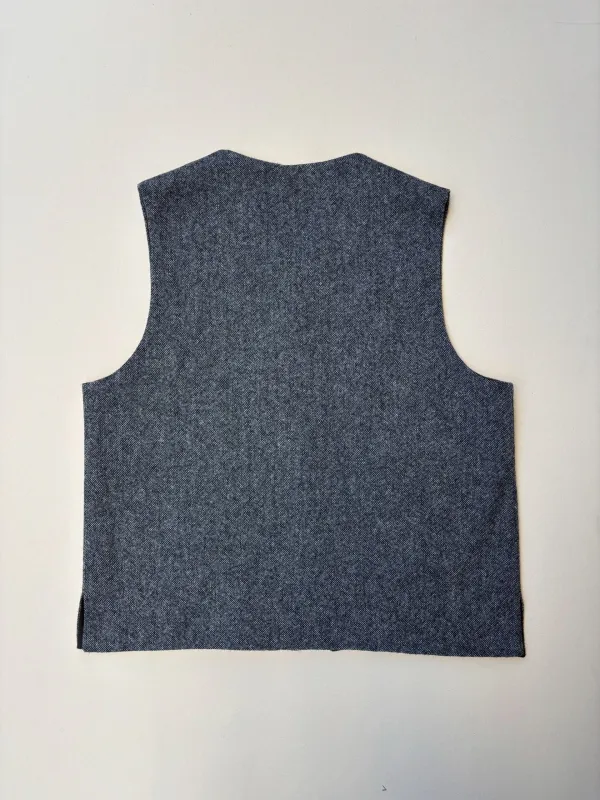 Kamali Waistcoat | Grey Wool