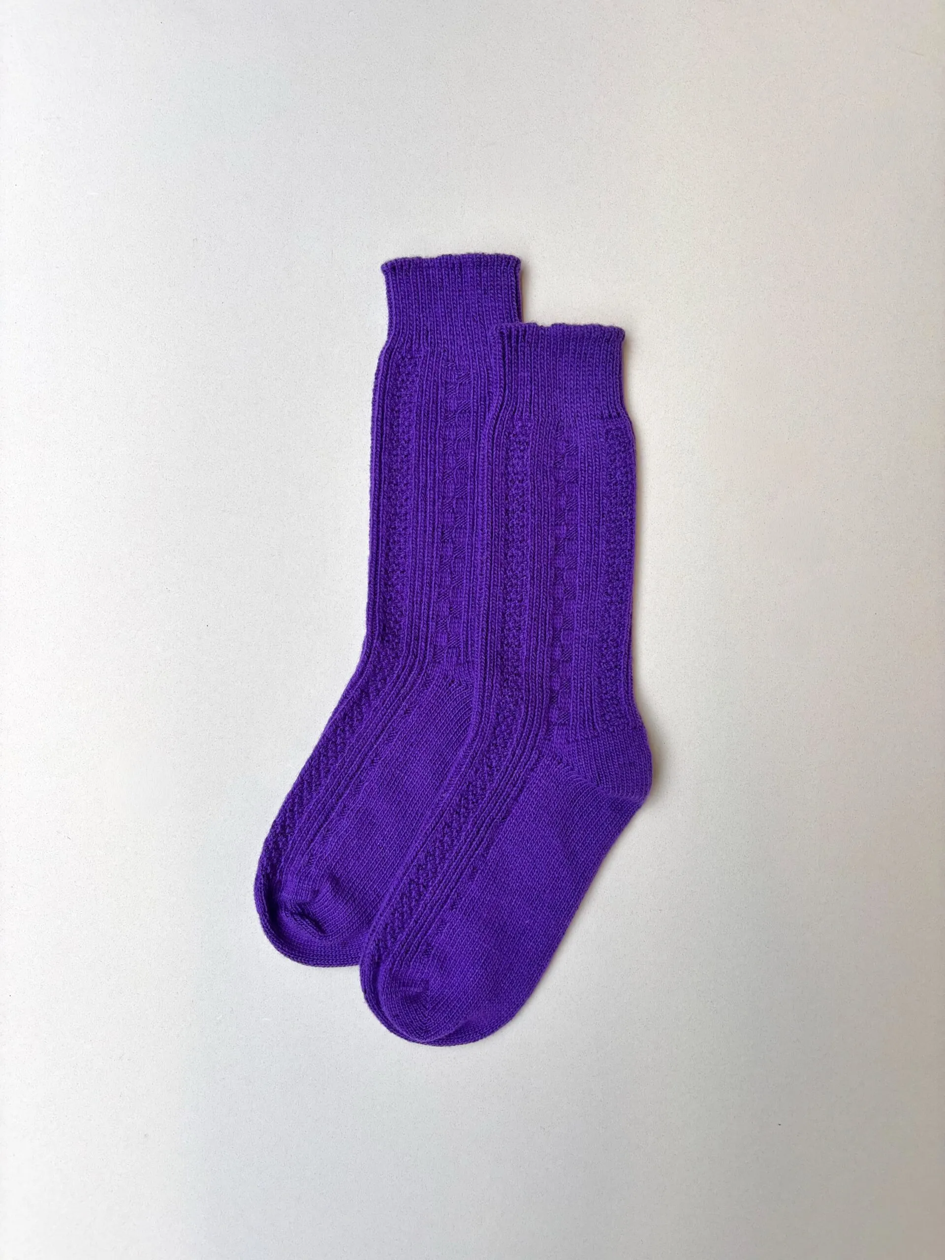 Socks | Purple Merino Wool - Image 1