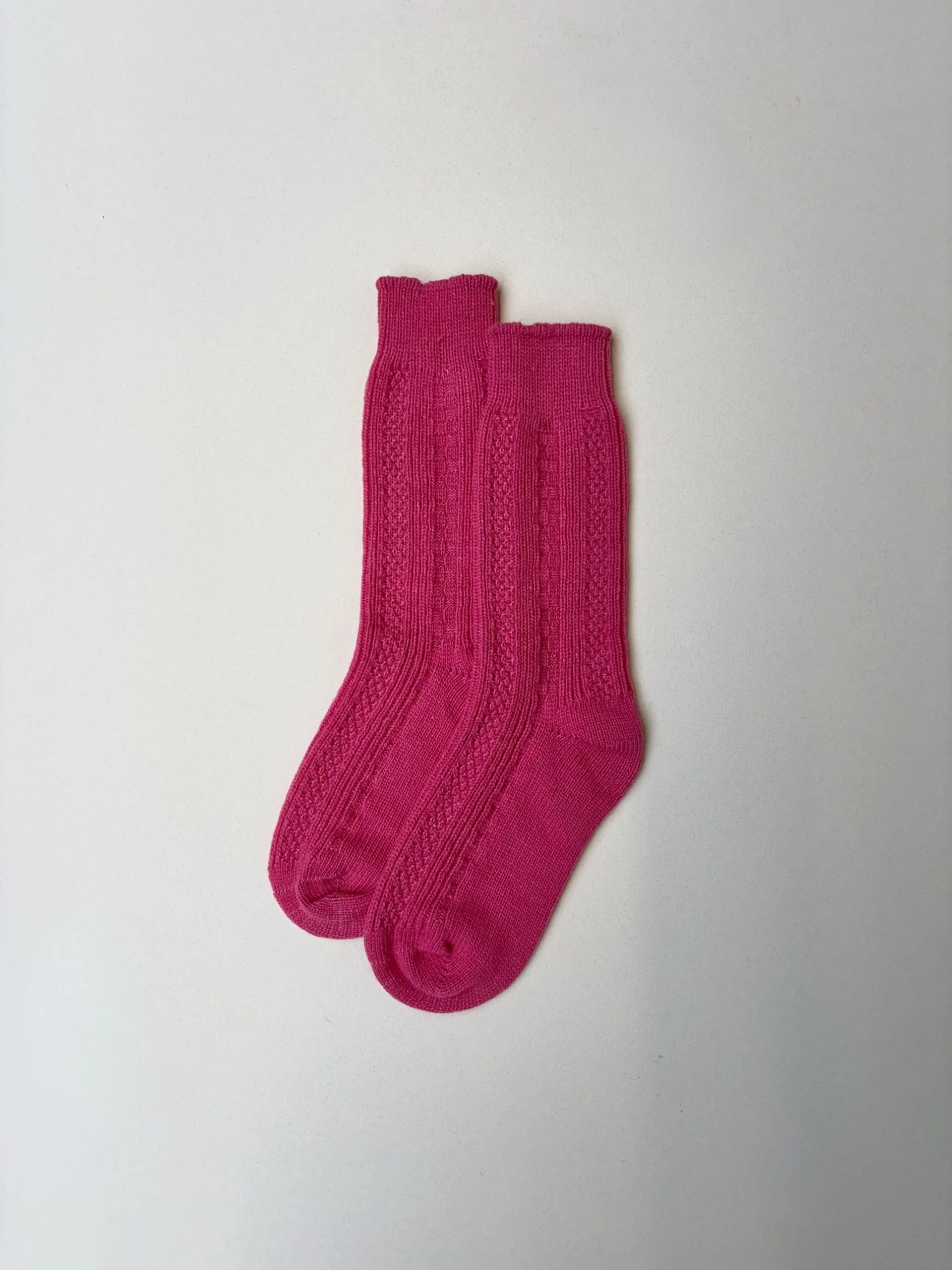 Socks | Pink Merino Wool - Image 1