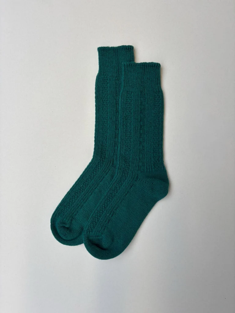 Socks | Green Merino Wool