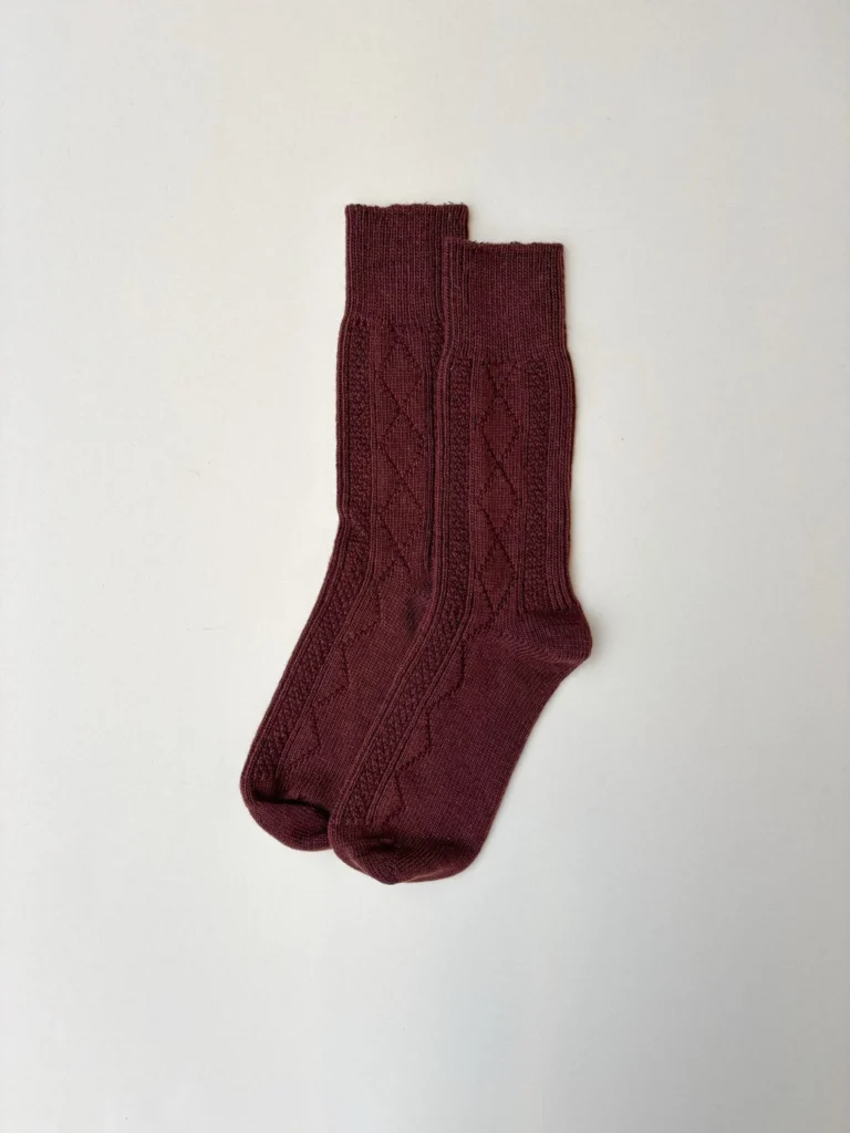 Socks | Brown Merino Wool
