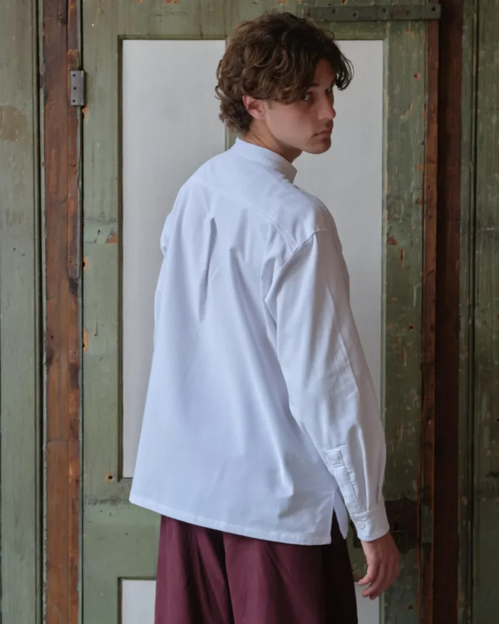 Panza Shirt | White Needlecord - Image 3