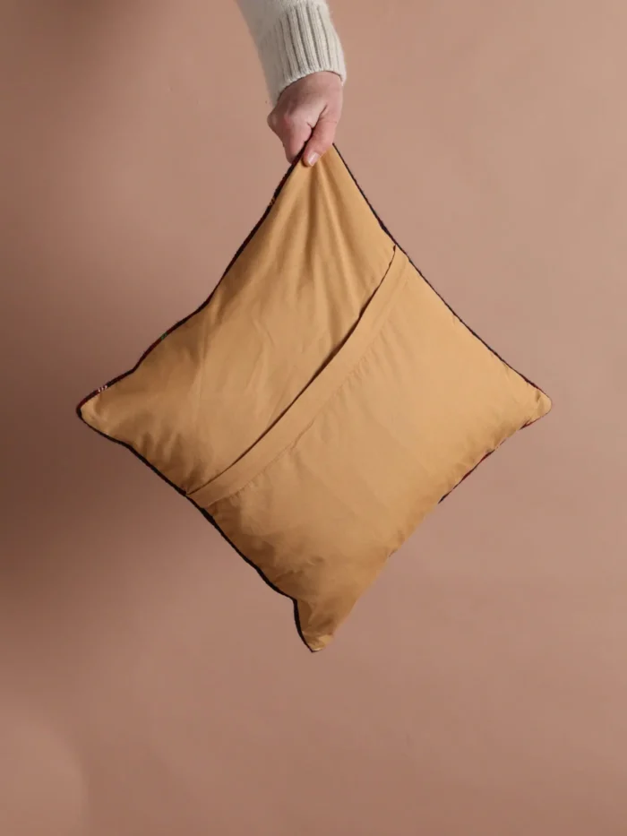 Checked Kilim Cushion - Image 3