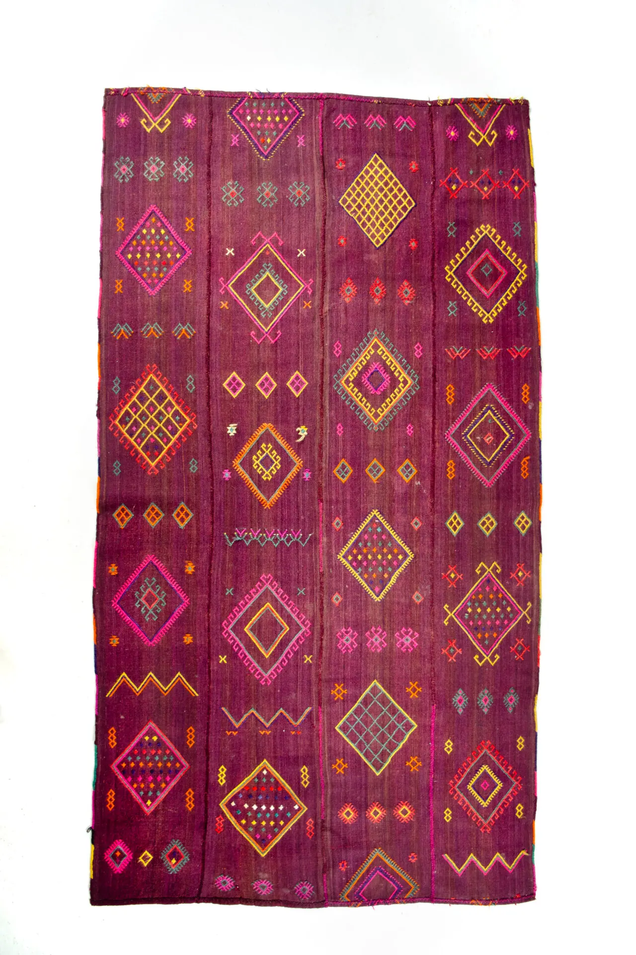 Large Moroccan Kilim Rug - Image 1