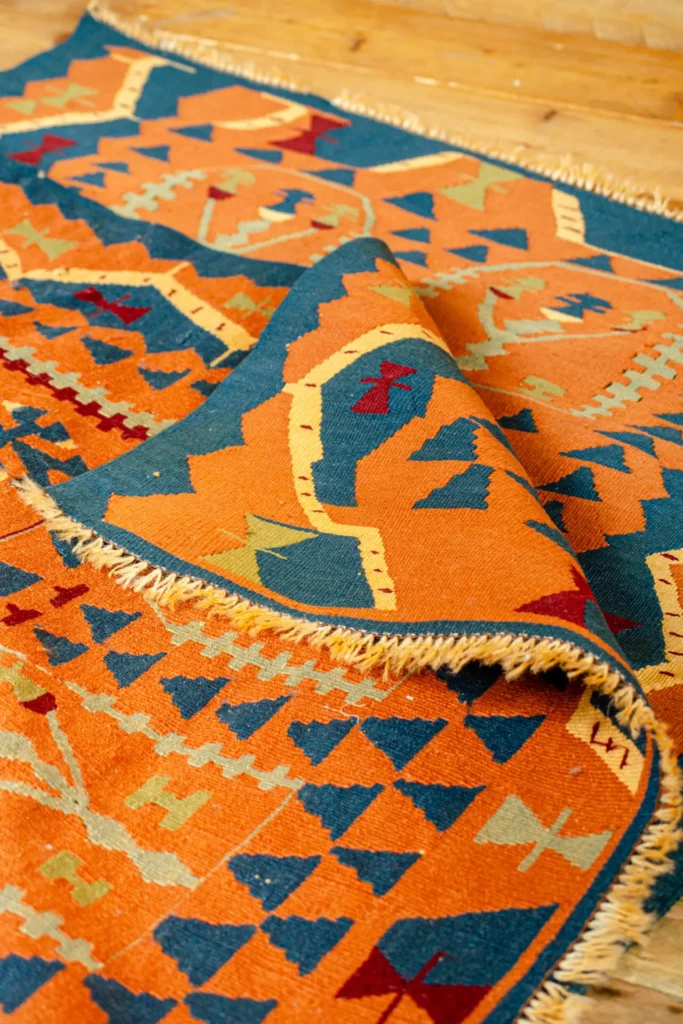 Small Turkish Kilim Rug