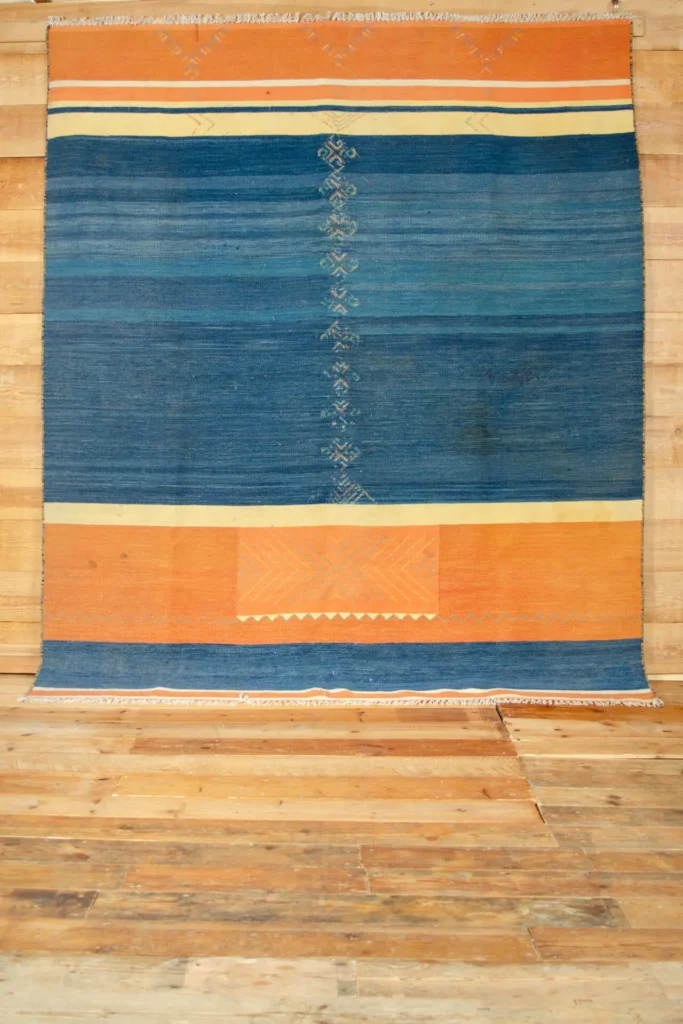 Large Moroccan Kilim Rug