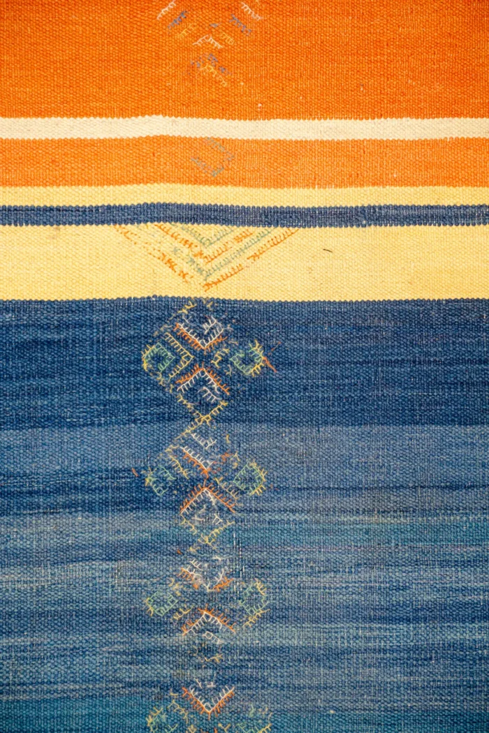 Large Moroccan Kilim Rug - Image 2