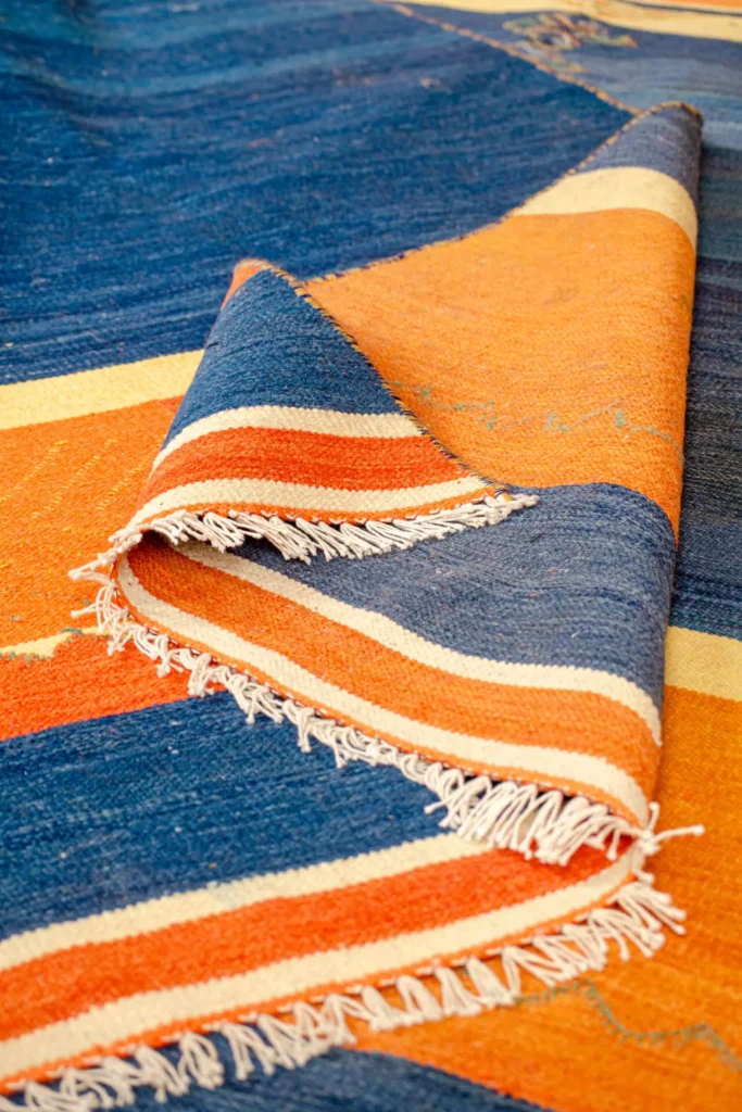 Large Moroccan Kilim Rug