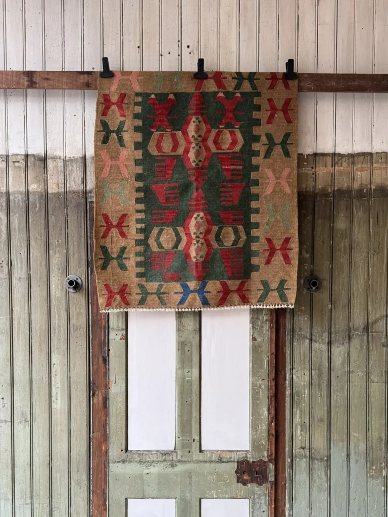 Small Turkish Kilim Rug