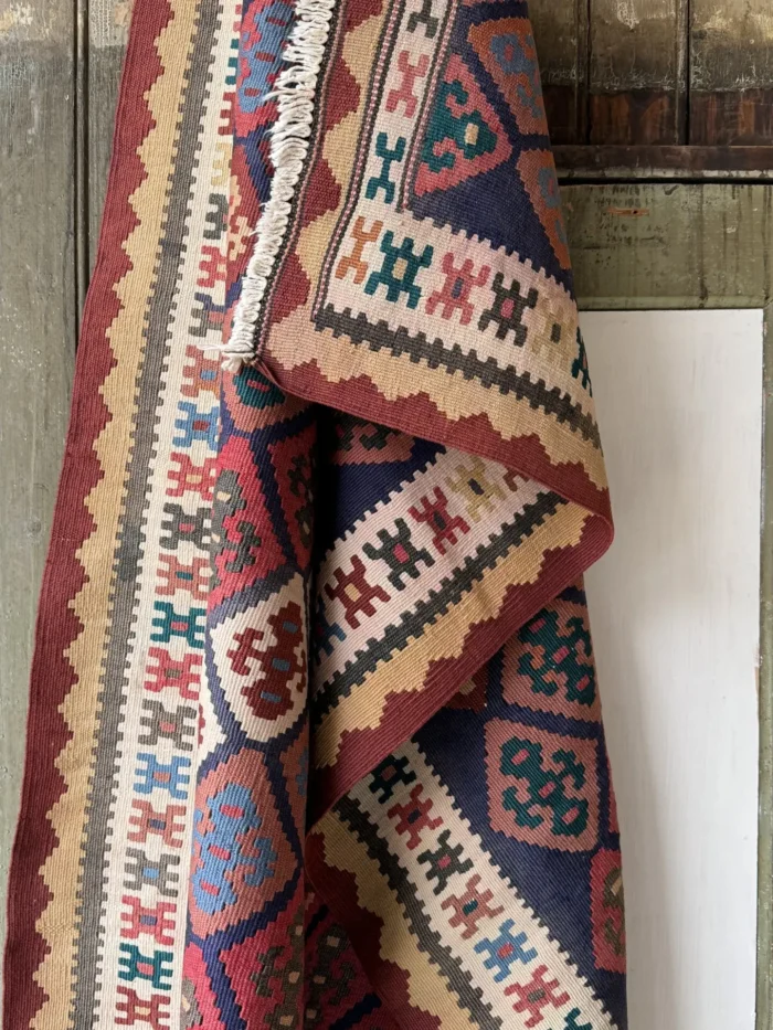Medium Anatolian Kilim Rug - Image 2