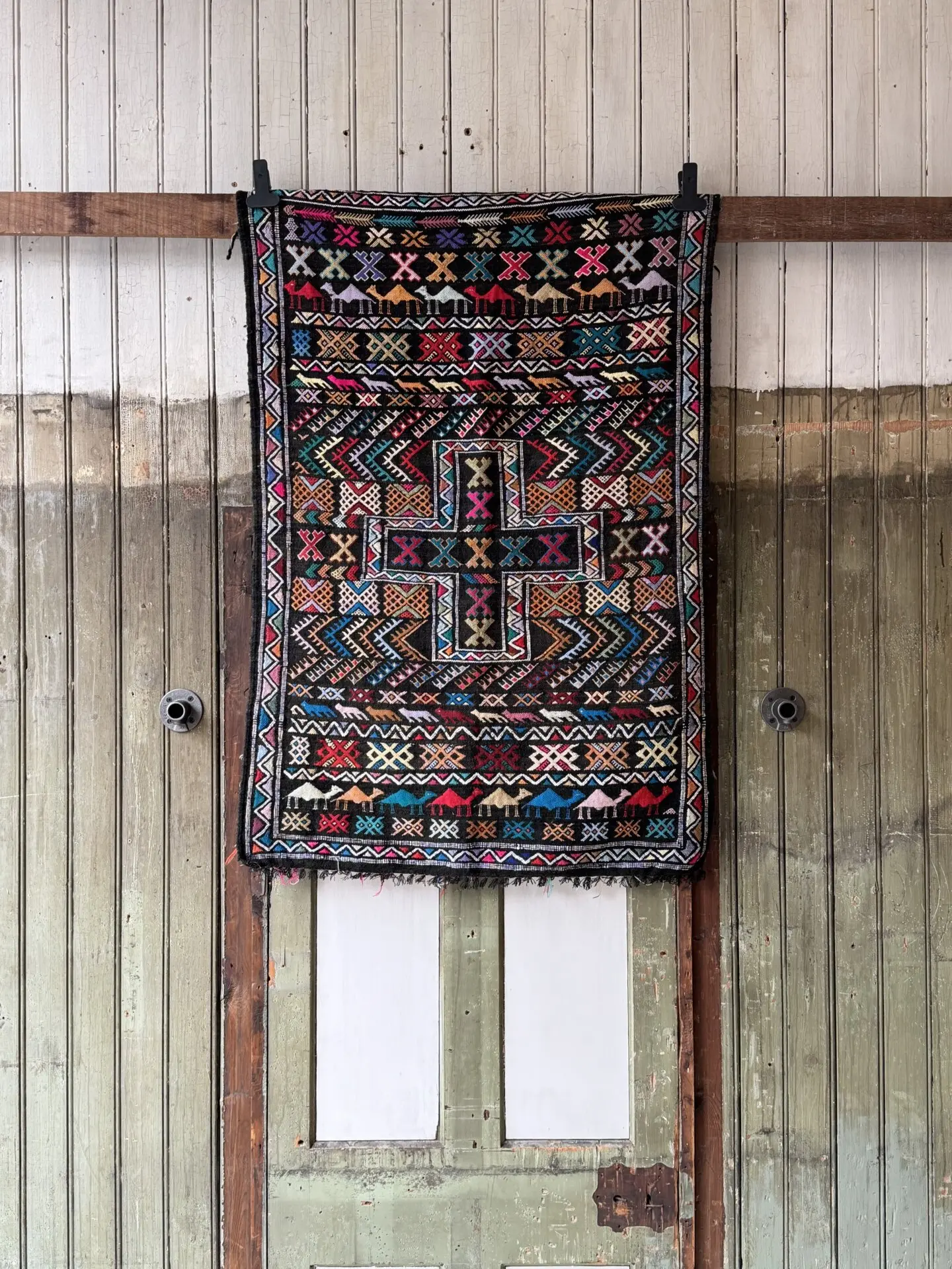 Small Moroccan Kilim Rug - Image 1