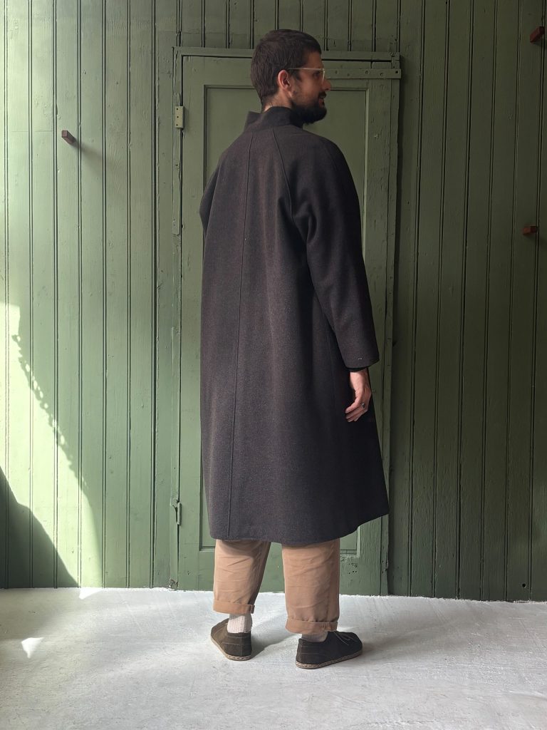 Hansom Overcoat | Charcoal Wool