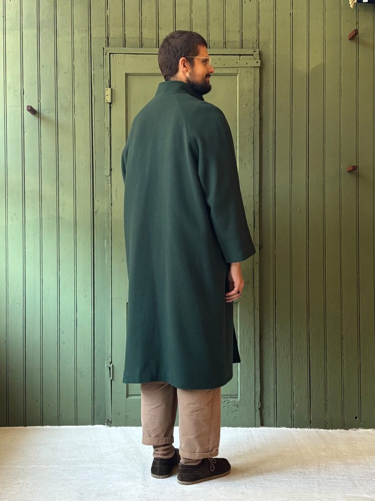 Hansom Overcoat | Forest Green Wool