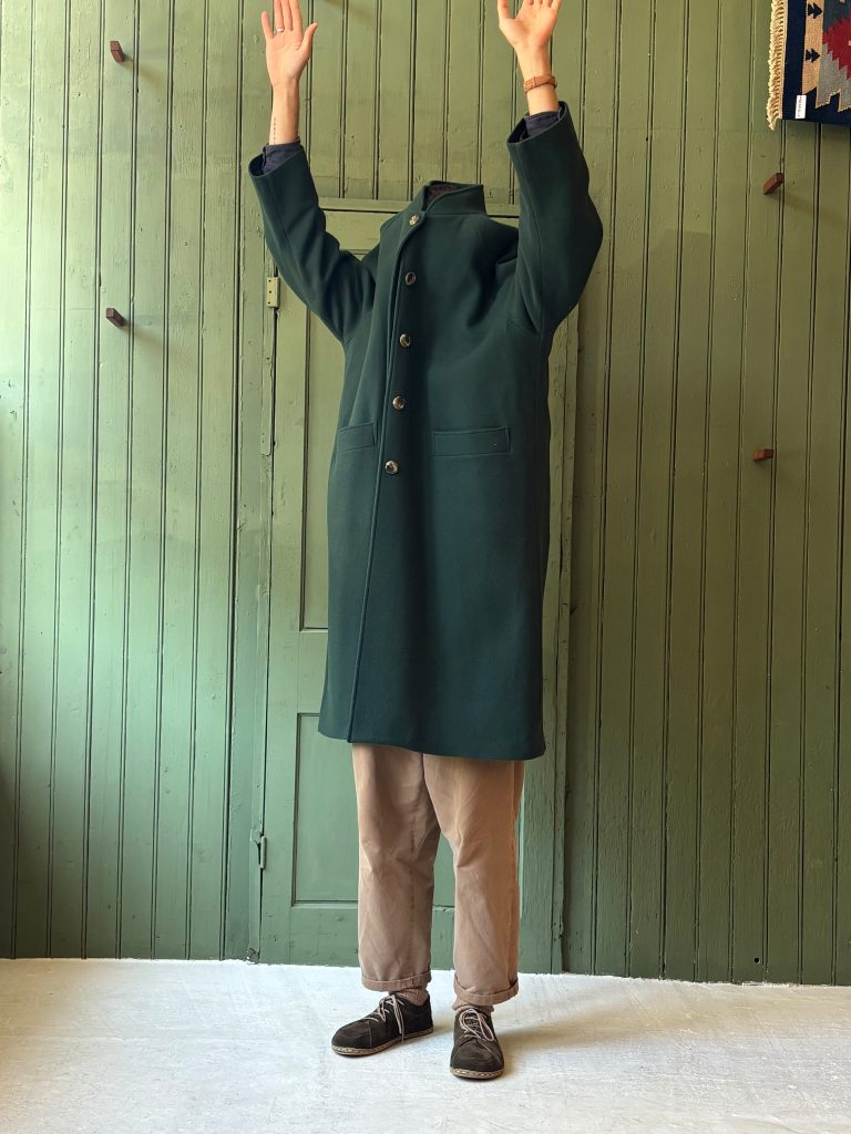 Hansom Overcoat | Forest Green Wool