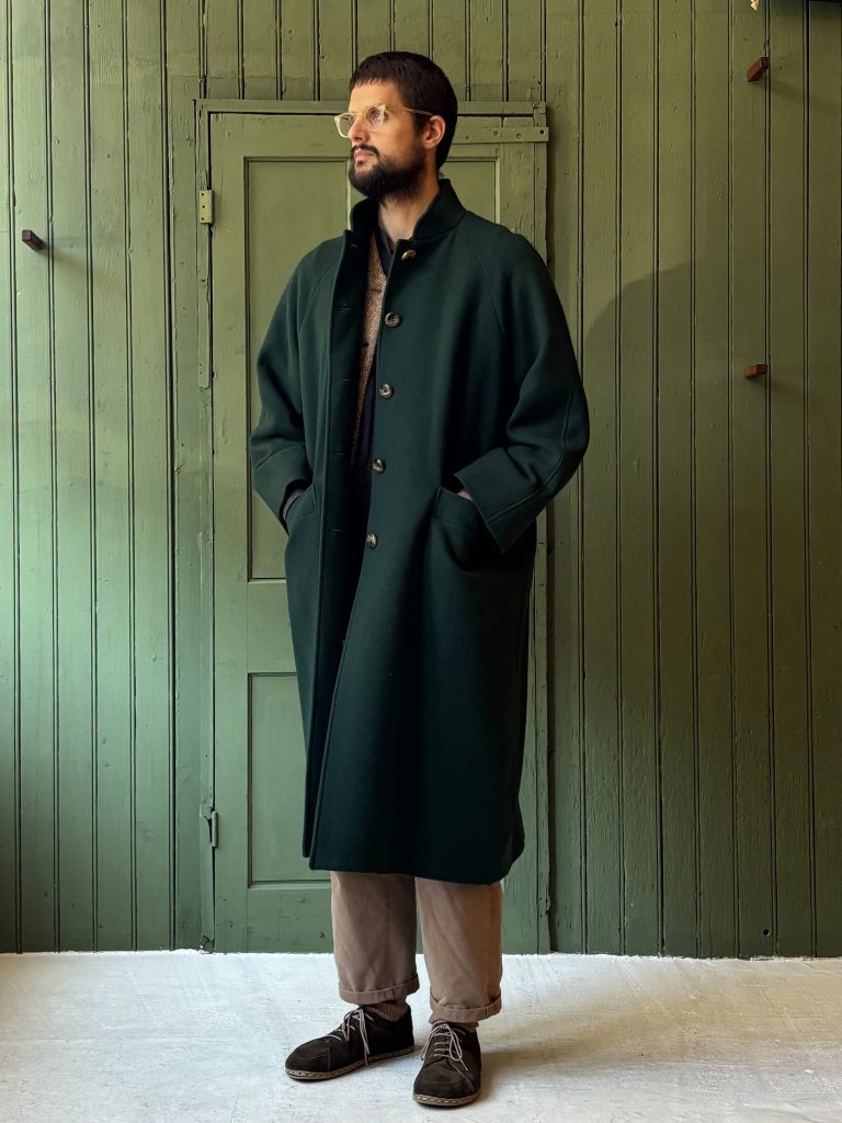Hansom Overcoat | Forest Green Wool