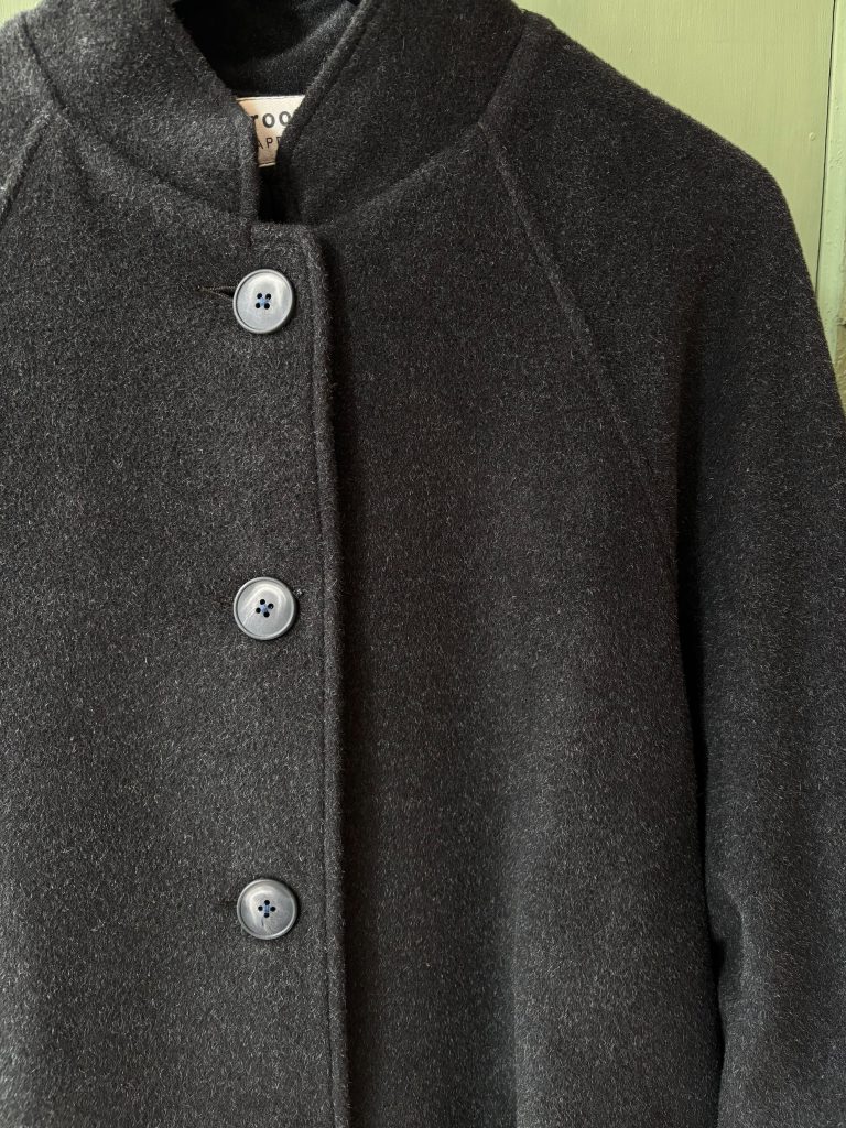 Hansom Overcoat | Dark Grey Wool