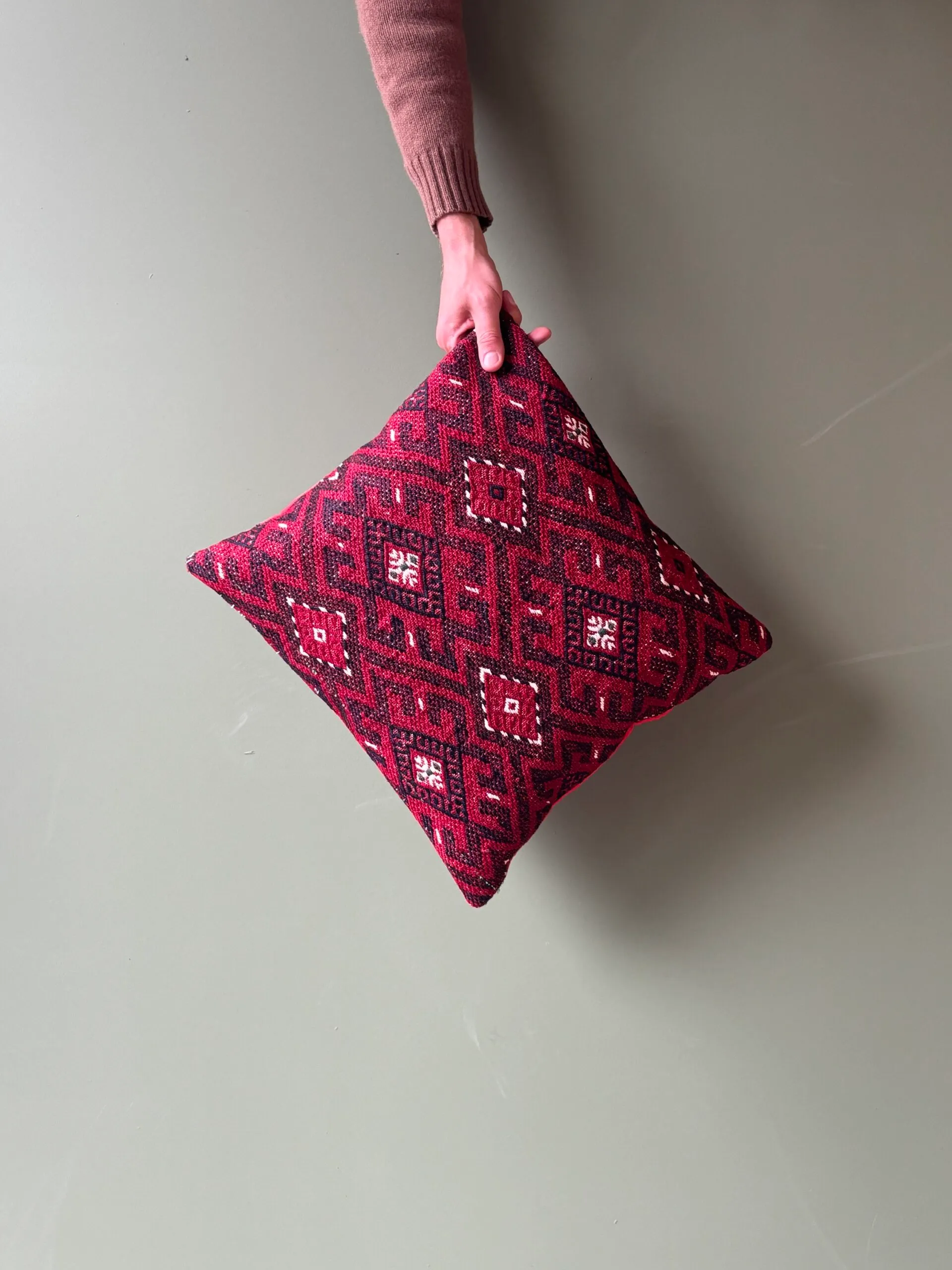 Moroccan Kilim Cushion - Image 1