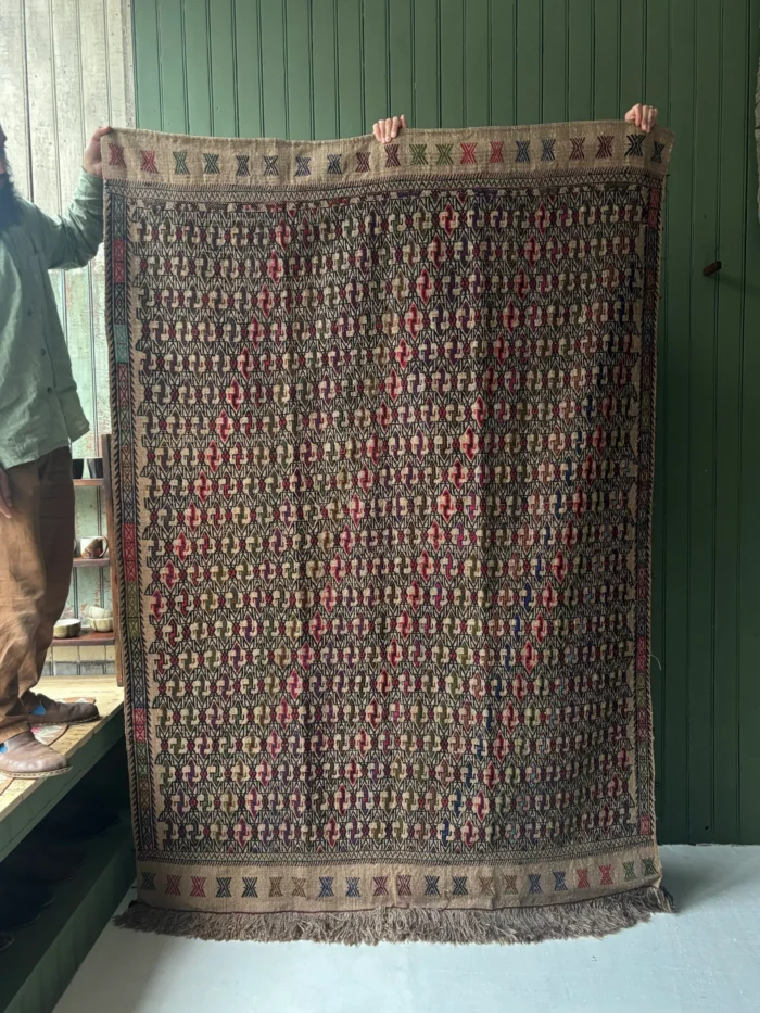 Large Anatolian Kilim Rug - Image 1