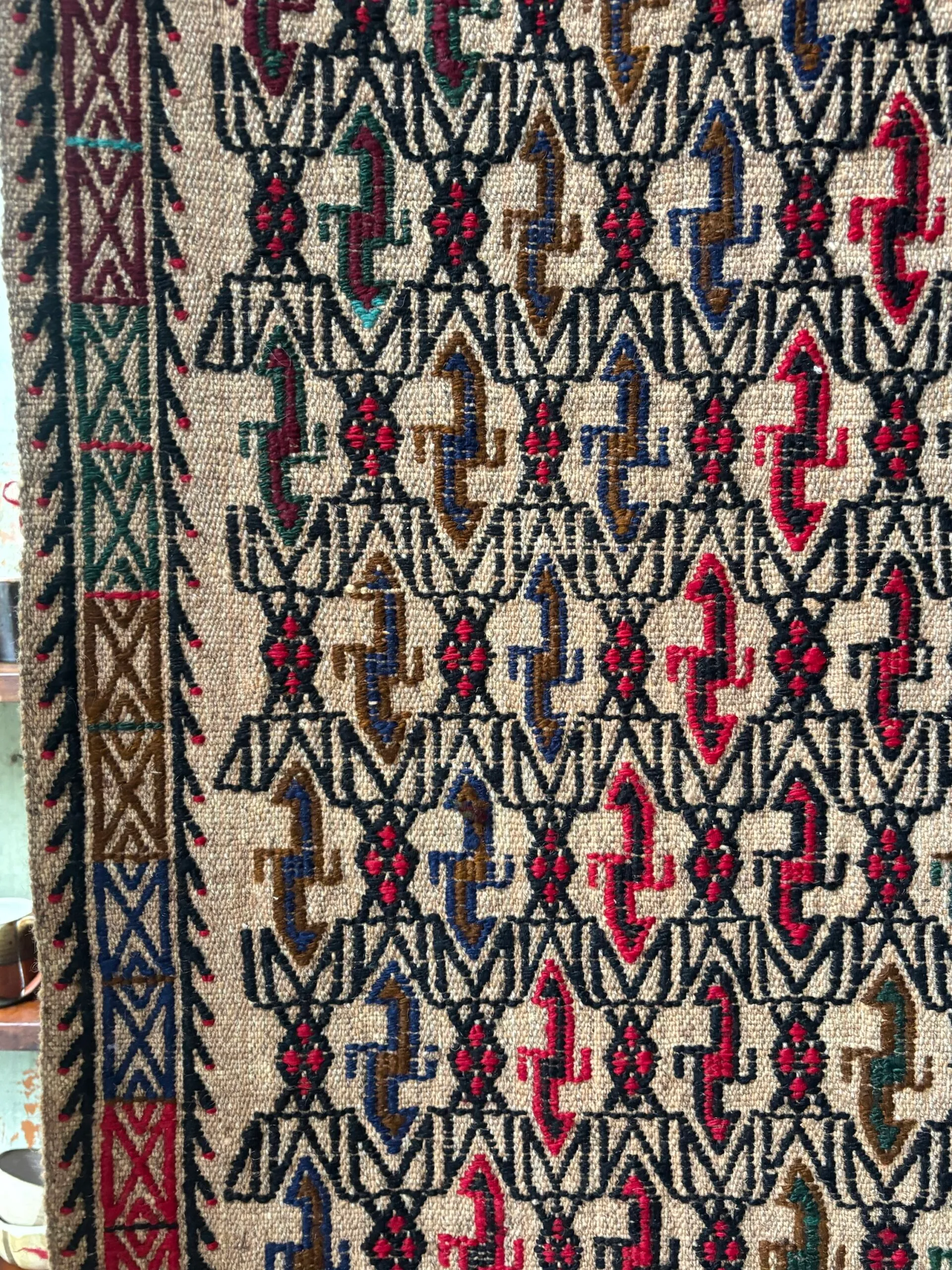 Large Anatolian Kilim Rug - Image 2