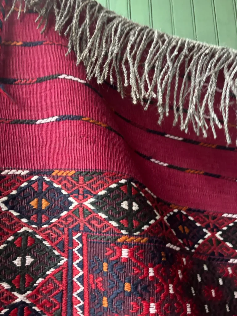 Large Turkmen Kilim Rug