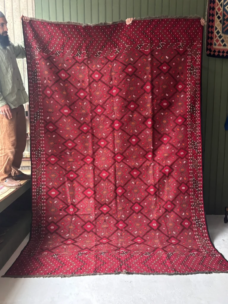 Large Turkmen Kilim Rug